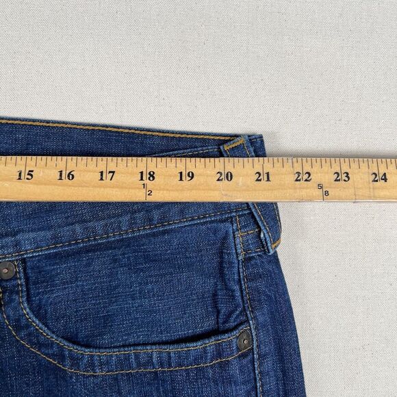 True Religion Jeans Men’s 42x34 Blue Straight Leg Colorful Striped Pocket Flap - Picture 10 of 16